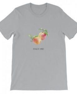 Peach Italy 1983 T-Shirt Grey