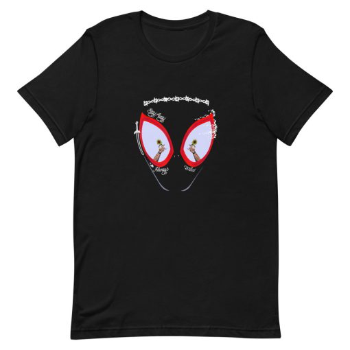 Post Malone stay away always tired Spider man mask T-Shirt