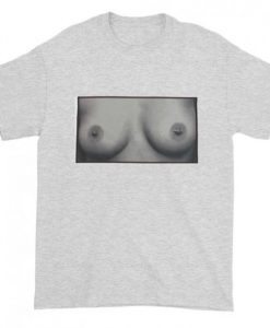 Real Boobs T-shirt Grey