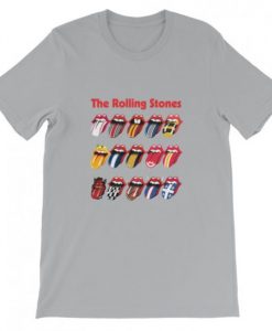 Rolling Stones zip code T-Shirt Grey