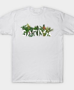 Sativa Typography T-shirt