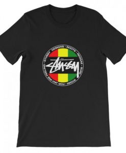 Stussy Roots Reggae Surf Rydim! For Jah Irie Feeling T-Shirt