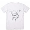 Summer's in the Air Baby Heaven's in Your Eyes T-shirt