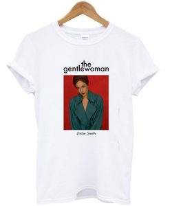 The Gentlewoman Zadie Smith Red Bg T-shirt