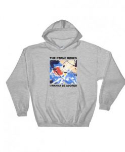 The stone roses Hoodie Grey