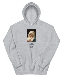 God Told Me To Keep Going Unisex Hoodie grey