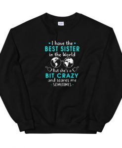 I have the best sister in the world Unisex Sweatshirt