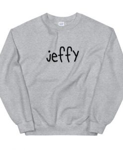 Jeffy Unisex Sweatshirt Grey