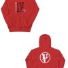 Vlone Purpose Unisex Hoodie Red