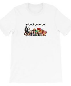 Friends Tv Show One Piece Nakama T-shirt