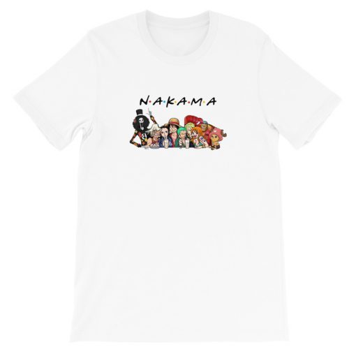 Friends Tv Show One Piece Nakama T-shirt