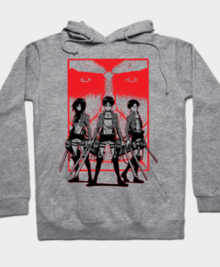 Attack On Titan Colossal Face Hoodie