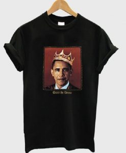 Barack Obama Watch The Throne T-shirt