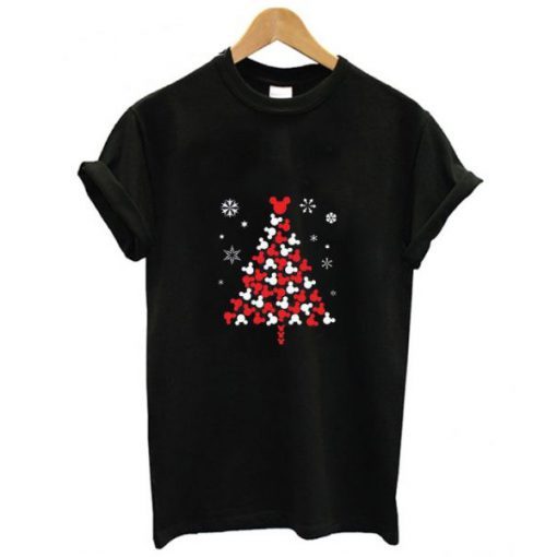 Disney Mickey Christmas Tree T-shirt