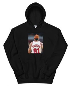 Mitchell and Ness Dennis Rodman Unisex Hoodie