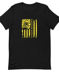 Proud Boys American Flag Short-Sleeve Unisex T-Shirt