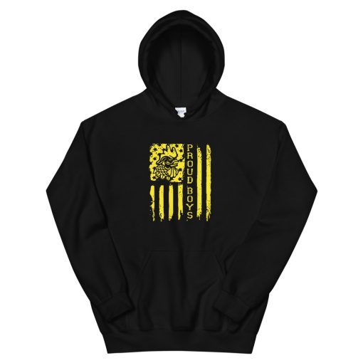 Proud Boys American Flag Unisex Hoodie