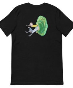 Rick & Morty Out Slime Short-Sleeve Unisex T-Shirt Back