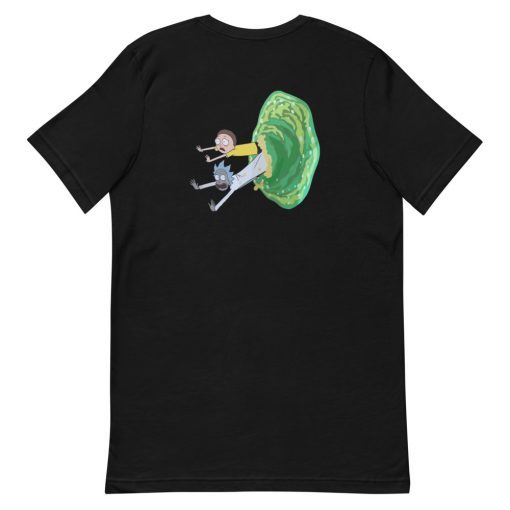 Rick & Morty Out Slime Short-Sleeve Unisex T-Shirt Back