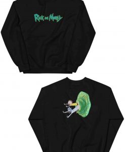 Rick and Morty Out Slime Sweatshirt