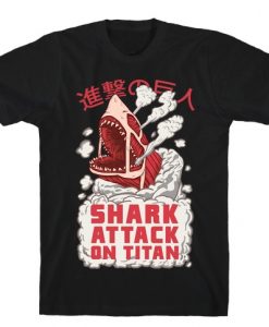 Shark Attack on Titan T-shirt