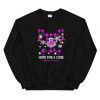 Hope For The Cure Epilepsy Awareness Unisex Sweatshirt