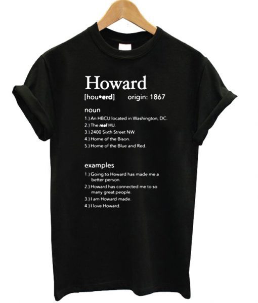 Howard Definition T-shirt