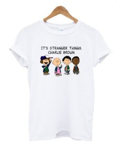 It’s Stranger Things Charlie Brown T-shirt