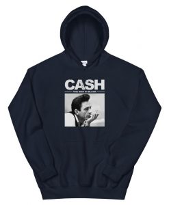 Johnny Cash The Man Is Black Unisex Hoodie