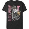 Black Widow Retro Graphic T-Shirt