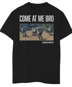 Boys 8-20 Jurassic World Come At Me Bro Movie Still Graphic T-shirt