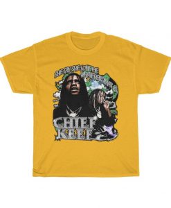 Chief Keef Homage T-shirt Yellow