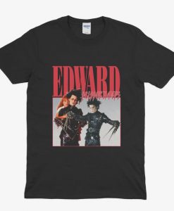 Edward Scissorhands Shirt Vintage Homage tees Johnny Depp T-shirt