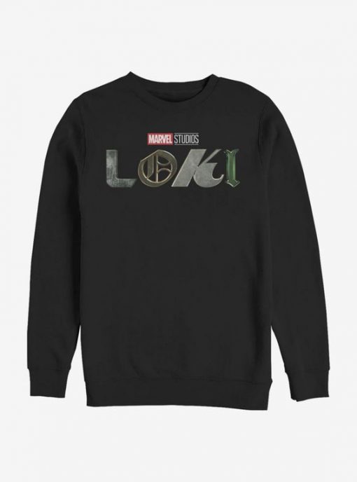Marvel Loki Logo Crew Sweatshirt