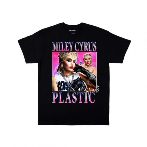 Miley Cyrus Homage Tshirt tee 90s vintage meme retro T-shirt