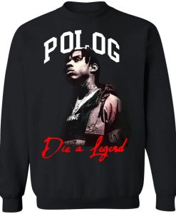 Polo G Die A Legend Album Sweatshirt