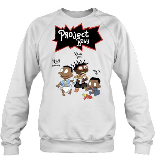 Rugrats Project Baby NBA YoungBoy Kodak Black Tay K 47 Sweatshirt