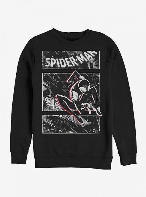 Spiderman Street Panels Sweatshirt