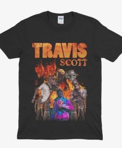 Travis scott shirt Rap Tee Hip Hop Homage T-shirt