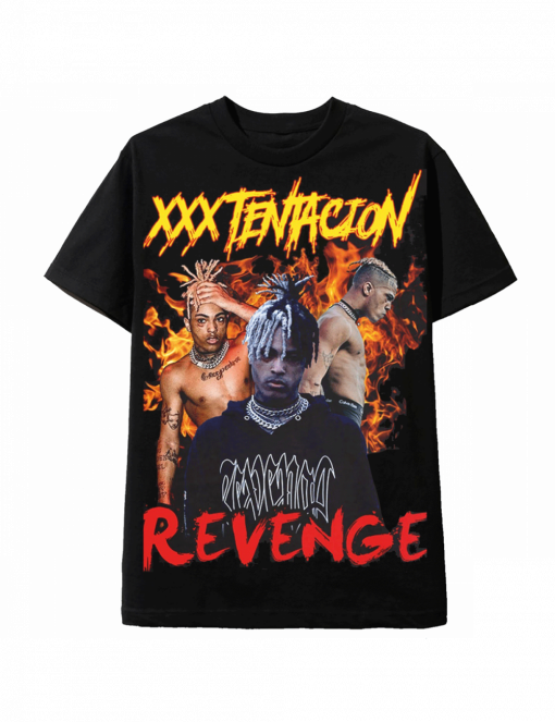 XXXTENTACION REVENGE Noir T-shirt