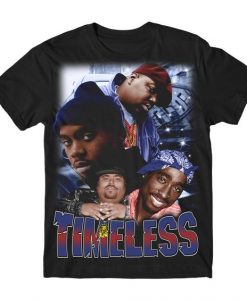 BIGGIE TUPAC BIG PUN NAS TIMELESS Vintage T-shirt