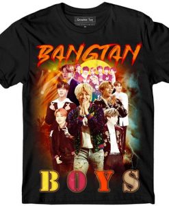 BTS Bangtan Boys Vintage T-shirt