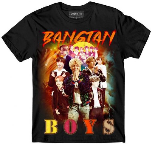 BTS Bangtan Boys Vintage T-shirt