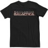 Battlestar Galactica Red Title Logo T-shirt