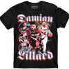 Damian Lillard Vintage Bootleg Basketball T-shirt