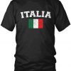 Distressed Italy Country Flag Men's T-Shirt