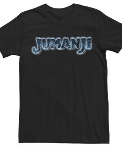 Jumanji The Next Level Blue Jungle Logo T-shirt