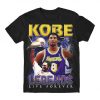 Kobe Bryant Legends Live Forever Vintage Basketball T-shirt
