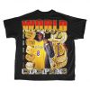 Kobe Bryant World Lakers Champions Vintage T-shirt