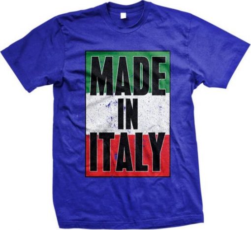 Made In Italy Typography T-shirt